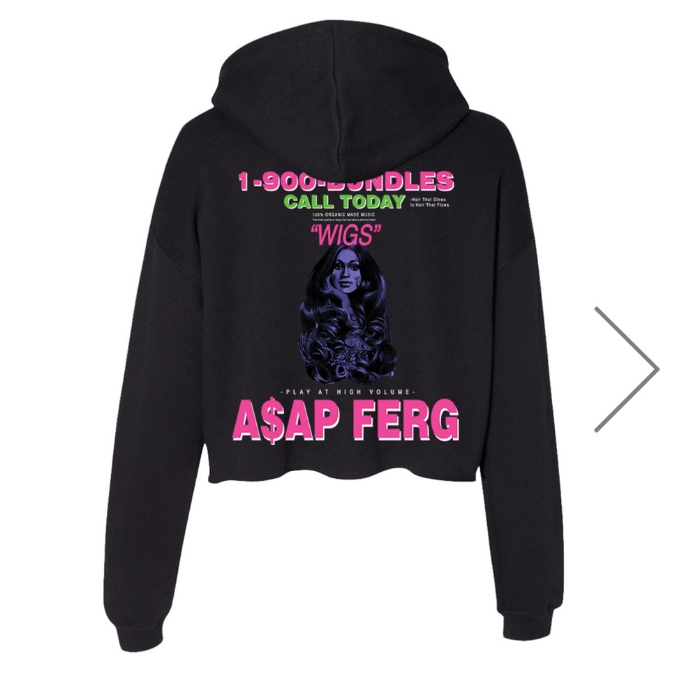 *ISO* do not buy!! A$AP Ferg women’s bundles wigs hoodie size medium